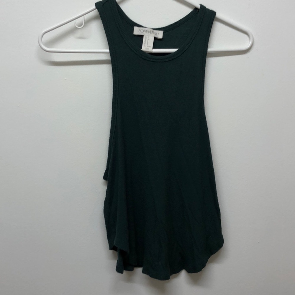 Hunter green tank